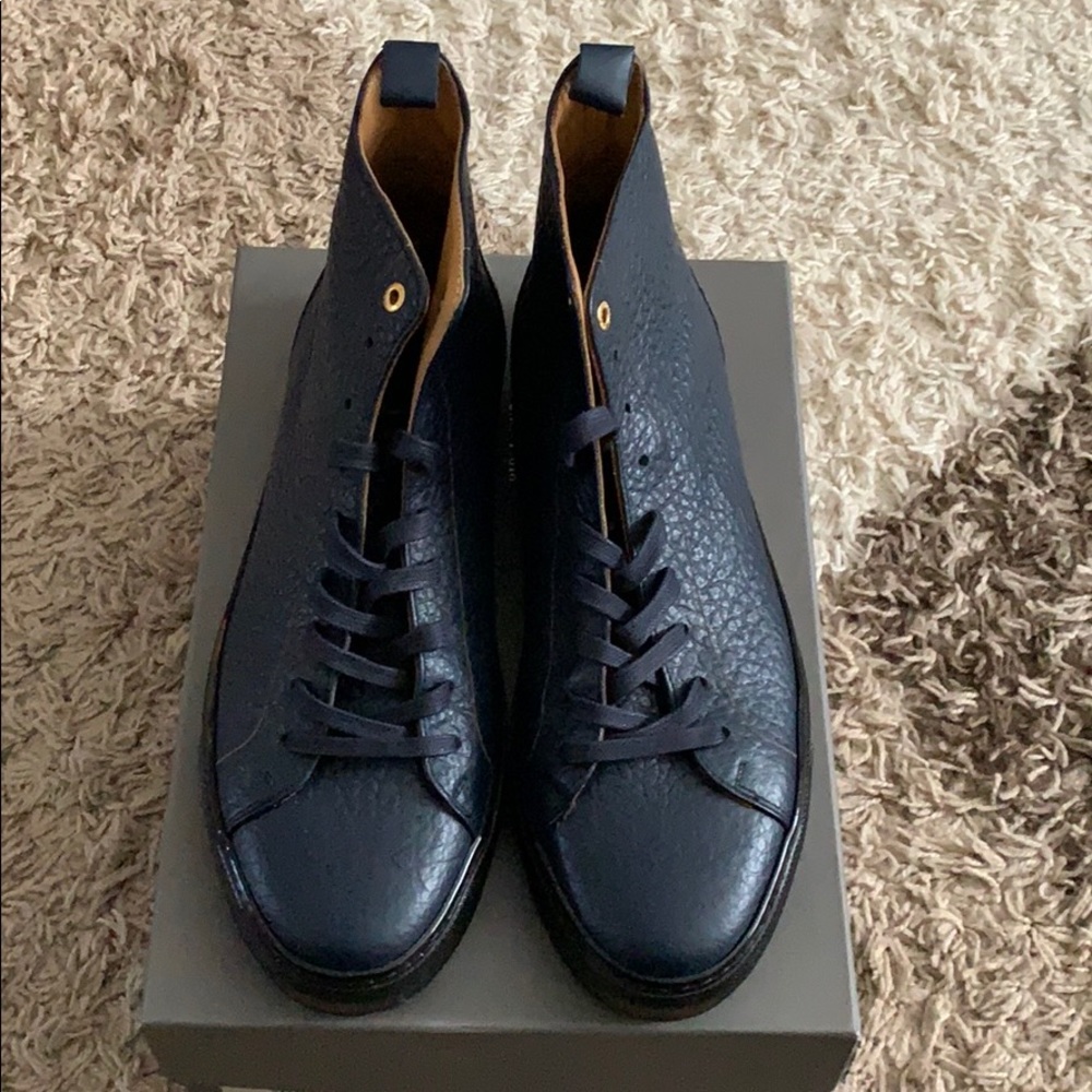 Android Homme Alfa High Top Leather sneakers